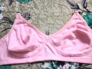 Pink Soft Cotton Bra🩷🩷