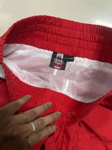 Kappa Red &amp; White Sports Shorts