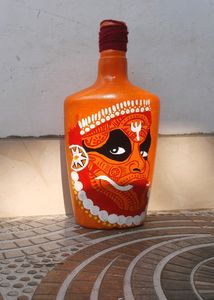 Theyyam Bottle Art