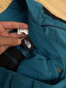 The North Face Teal &amp; Black Pants