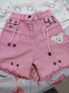White&amp;pink Westren Dress for 2-4yr Girl Gently Used Pink Skirt Looks Very Nice Comb