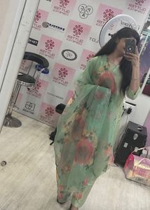 Floral Print Kurta Set