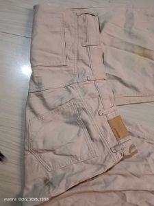 Khaki Baggy Fit Pants