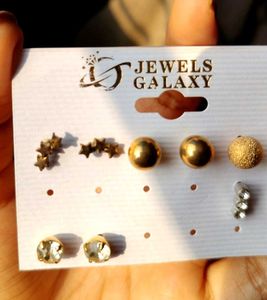 Unique Multi-Piece Earring Set