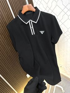 Prada Black Polo Shirt