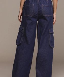 Wide Leg Cargo Jeans