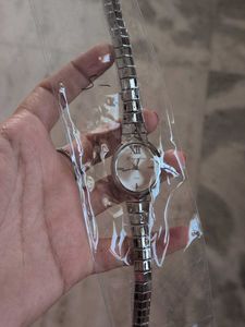 Elegant Silver-Tone Women's Watch