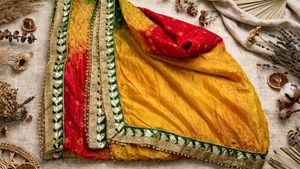 3 combo of Embroidered Dupatta
