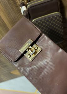 Chic Brown Crossbody Bag Set