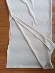 Cream Strapless Maxi Dress