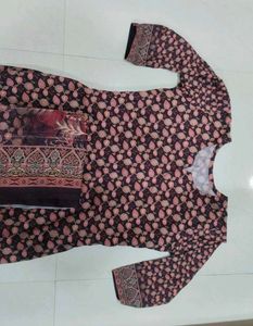 Printed Kurta Set with Dupatta
