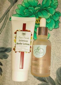 COMBO + FACE SERUM + SEER BODY LOTION