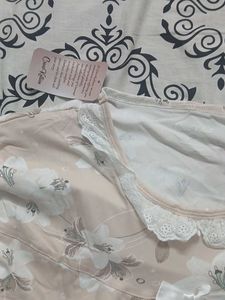 Comfortable Floral Nightgown