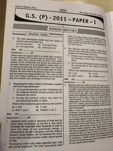 UPSC General Studies Solved Papers 2011-2019