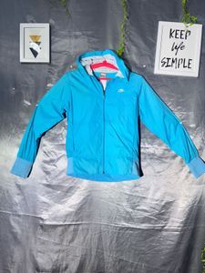 Nike Blue Hooded Jacket