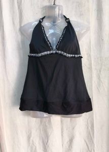 I. Stylish Halter Neck Bikini Top