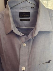 Free Delivery Men's Light Blue Formal Shirt