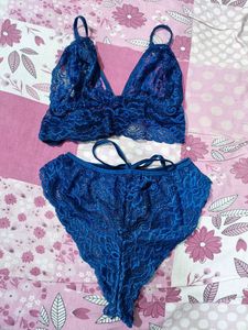 Lacy Babydoll Lingerie Set