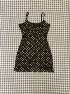 Chic Plaid Slip Dress
