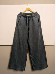 Wide Leg acid washed baggy sweatpants