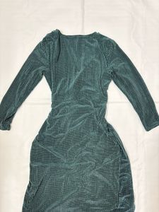 Elegant Ruched Wrap Dress