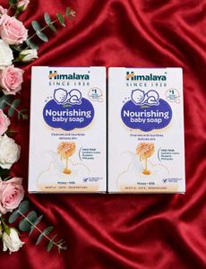 Himalaya Nourishing Baby Soap - 4 Pack