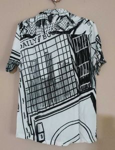 Spider-Man Graphic Print Short Sleeve Shirt