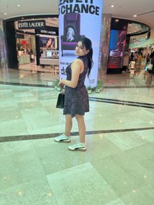 Stylish Printed Mini Dress