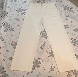 White Wide Leg Jeans