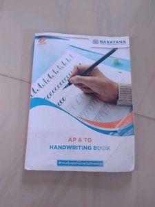 Narayan Handwriting Book AP & TG,half used