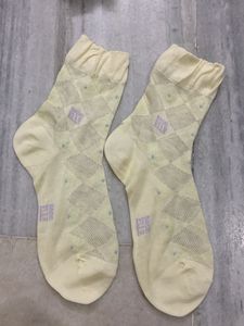 Elle Argyle Pattern Socks