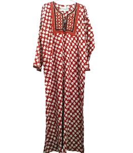Red Long Maxi