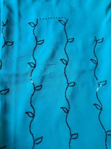 Embroidered Saree