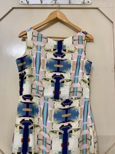 Geometric Print Maxi Dress - New With Tag