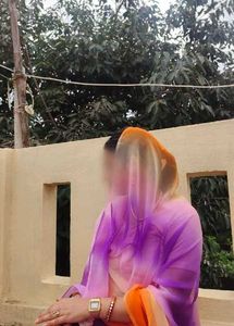 orange pure royal georgate saree