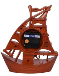 Vintage Ship Desk Clock