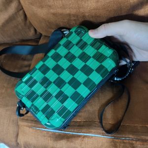Tanjiro Inspired Mini Suitcase Sling Bag