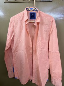 Men's Pink Casual Shirt