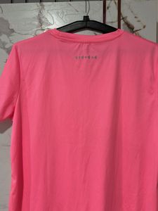 Bright Pink Athletic T-Shirt, Bust- 36/34 XL