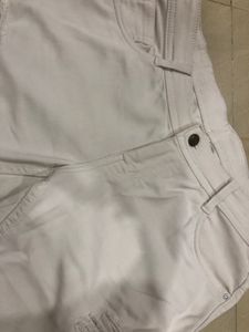 Ripped White Jeans