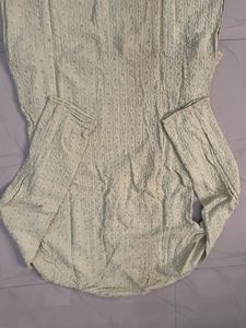 1 time used Men's Pale Yellow Kurta