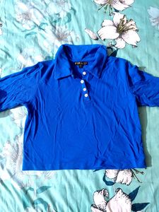 Blue Cord Set For Girls