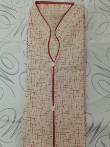 Elegant Printed Cotton Kurta