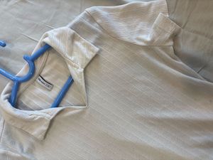 Classic White Collar T-Shirt 🤍