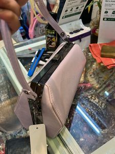 Chic Pastel Pink Clutch Bag
