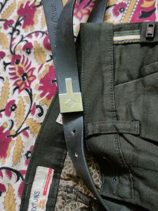 Shirt Belt Pant Combo