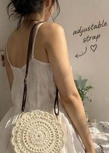 Handmade Crochet Round Bag