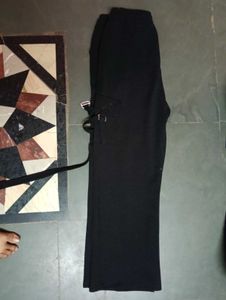 Black Wide Leg Sweatpants