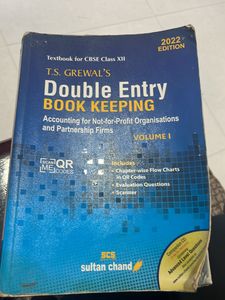 Double Entry Book Keeping Volume 1, 2022 Edition