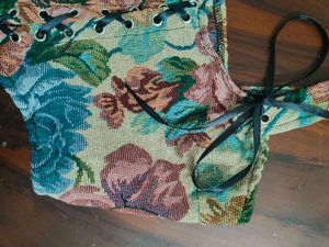 Floral Corset Style top